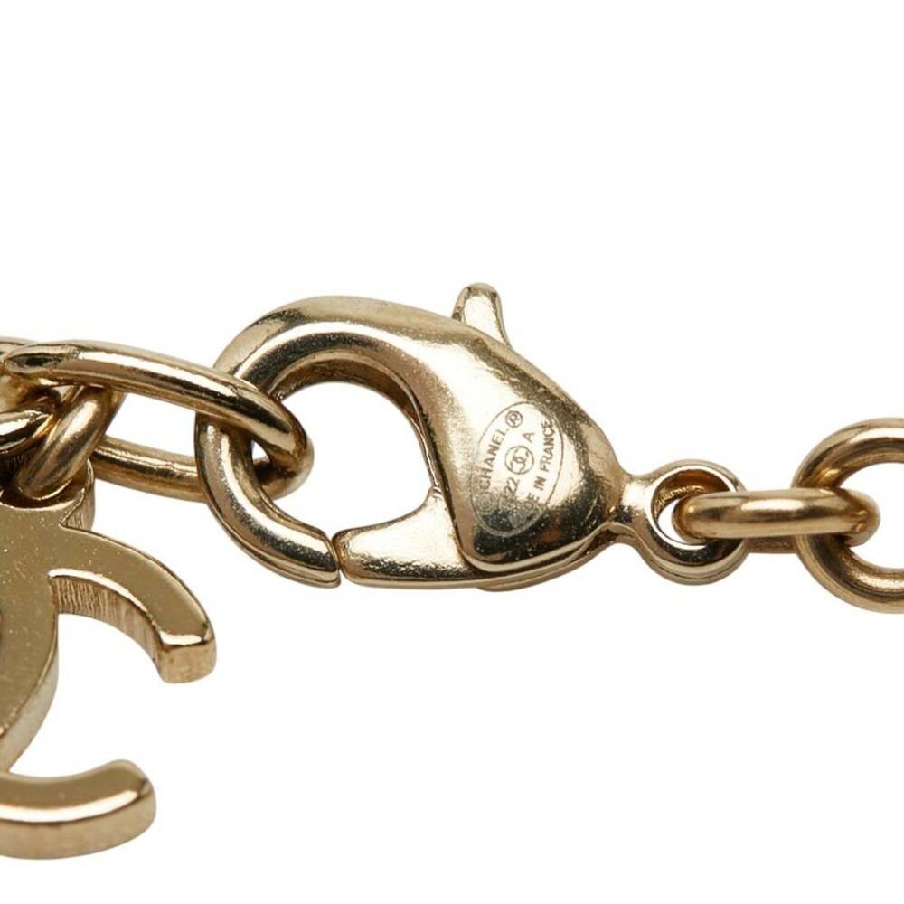 CHANEL Black Leather Logo Necklace - Picture 4 of 5